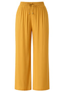 Fluid Trousers | Mustard
