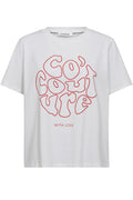 Siara Cocouture Tee 33148 | Whiteburgundy