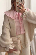 Ruffle Knit | Beige