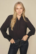 Reta Sez Blouse  | Black