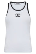 Sahara Tank Top 33068 | White black