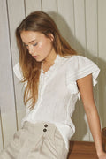 Alisa Lace Top | Off White