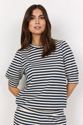 Tini Stripe Short Sleeve | C Navy Combi