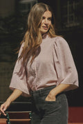 Viola Ss Shirt | Pale Pink