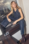 Marlena Nippon Jeans Long | Long Dark Blue