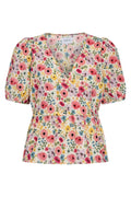 Ester Ss Blouse | Multicolor Flower