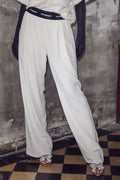 Amina Logo Pant 31143 | Bone