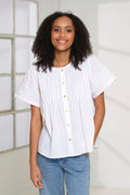 Dahlia Blouse 2744 | White
