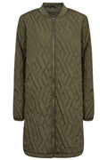Lola Quilt Jacket |  Dark Olive