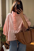 Domi Frill Shirt | Rosa