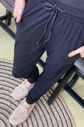 Alma Loose Pant | Black