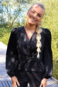 Tiki Ls Twist Blouse | Black