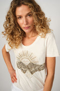 Nadine O-Ss Deco Tee |  Celadon Tint