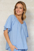 Ellen Blouse 2506 | Blue