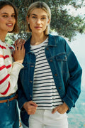 Rock Jacket 205809 | Medium Blue Denim