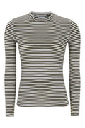Srfenja Stripe O-Neck Top Sr124-303 |  Morel