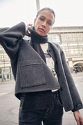 Maria Loisa Wool Jacket  |  Phantom