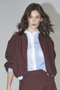 Luna Balloon Zip Jacket | Winered