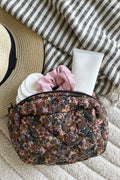 Flora Conesizemetic Bag Big | Coffee