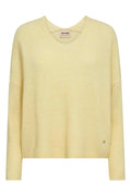 Thora V-Neck Knit  |  French Vanilla