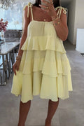 Aria Dress | Light Yellow
