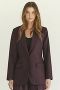 Almira Fitted Blazer 30365 | Plum