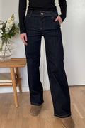 Nora Jeans |  Raw Blue Denim