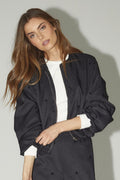 Clover Dot Balloon Jacket 30347 | Black