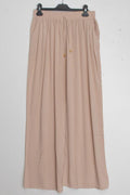Fluid Trousers | Beige