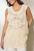 Crochet Tank | Beige