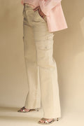 Weneta Molle Cargo Pant | Cement