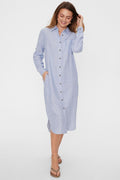 Lava Dress 204307 | Off White Nebulas Blue