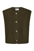 Mariko Teddy Vest | Army