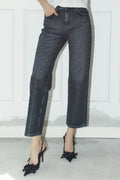 Femme Straight Crease Jeans 31605 | Stone