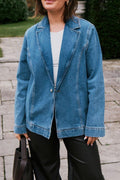 Dimma Denim Blazer | Blue