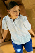 Nollie Blouse 206083 | Brilliant White Deep Ultrama