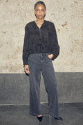 Tazzin Tale Light Blouse |  Black