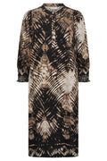Aby Dress | Black With Pumice Stone