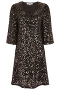 Sraudrey Dress | Chocolate Plum