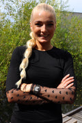 Isa Ls Lace Sleeve Blouse | Black Heart