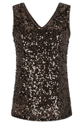 Sraudrey V-Neck Top | Chocolate Plum