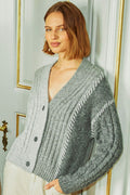 Helen Cardigan 205195 | Medium Grey Mel Charcoal Mel