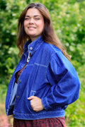 Ray Jeans Jacket | Deni Medium Blue