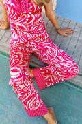 Tia Pants | Pink Mix