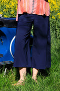 Davina Culotte Pant | Navy