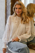 Ebba S Voile Blouse | White