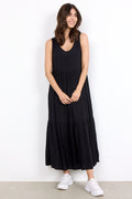Salome Floor Dress | Black