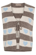 Phoenix Knit Vest | Celeste