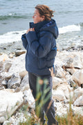 Fox C Puffer Jacket | Navy