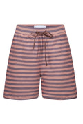 Alma Shorts | Brown Stripe